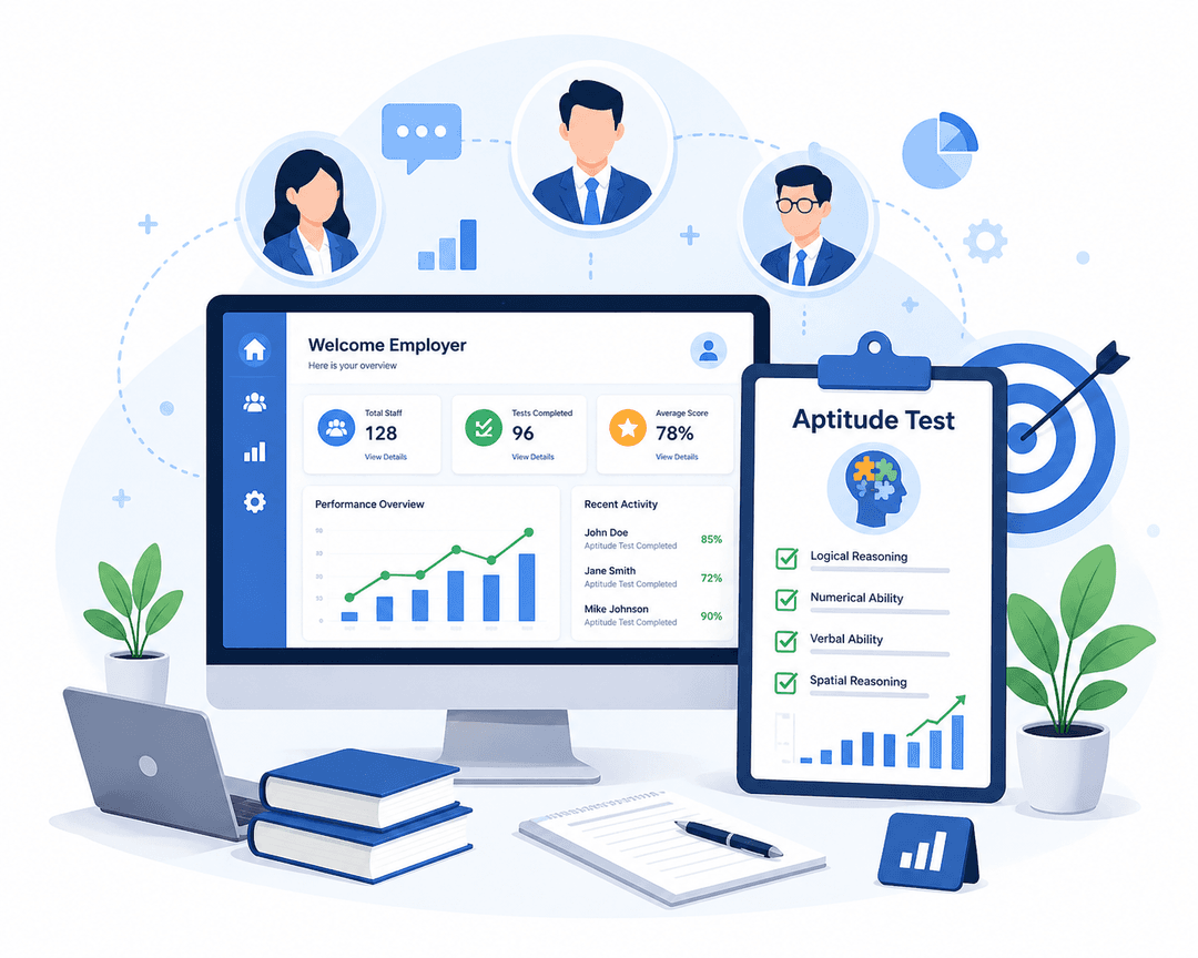Business professionals illustration